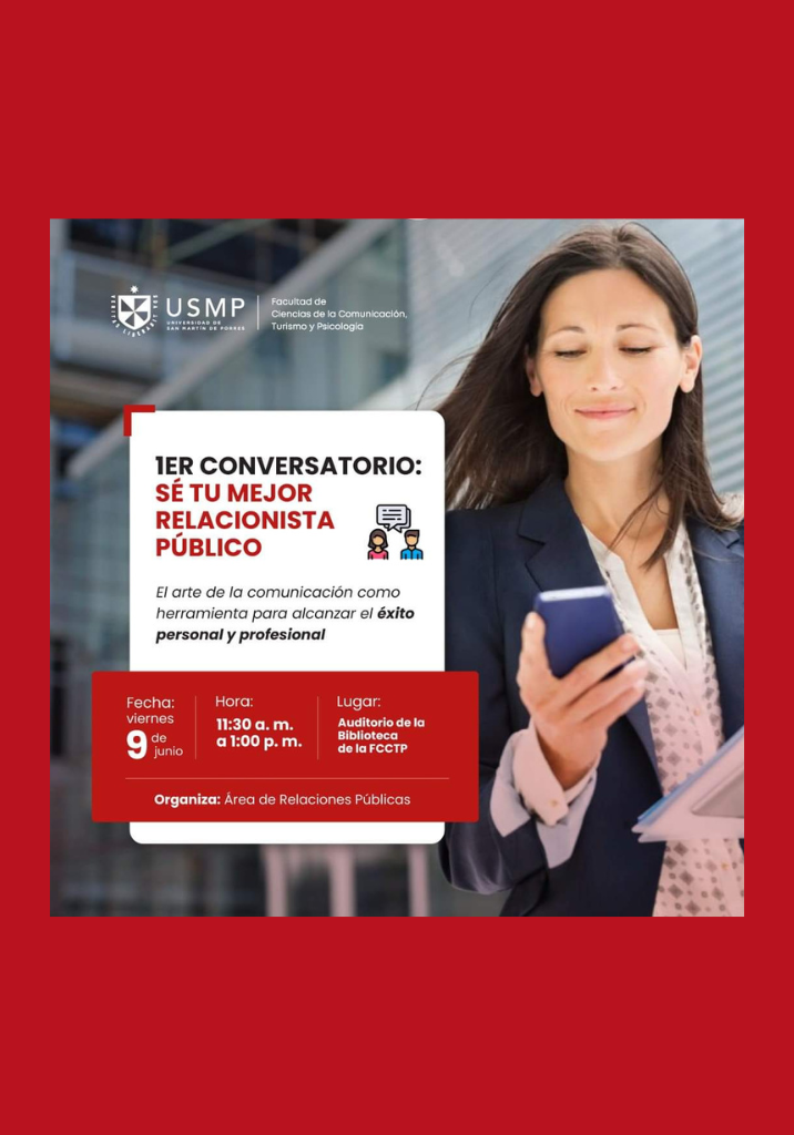 Sé tu mejor relacionista público